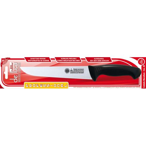 Coltello macellaio inox m.plast.cm20 - de luca coltellerie (1/2)