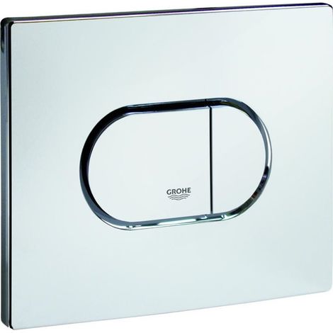 Grohe 38858000 Arena Cosmopolitan Piastra di Azionamento WC, Doppio Scarico, Cromo