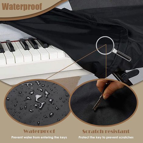 LAN 420D Noir41 x 25 x 33 pouces Housse de protection pour table d'eau d'extérieur pour enfants, housse anti-poussière pour jouets, housse pour bac à sable pour tout-petits, housse de protection imper (1/5)