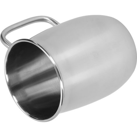 1000-ml-Weinglas aus Edelstahl, Bierbecher mit Henkel, tragbarer Kaffeebecher, Wasserflasche für die Bar (1/5)