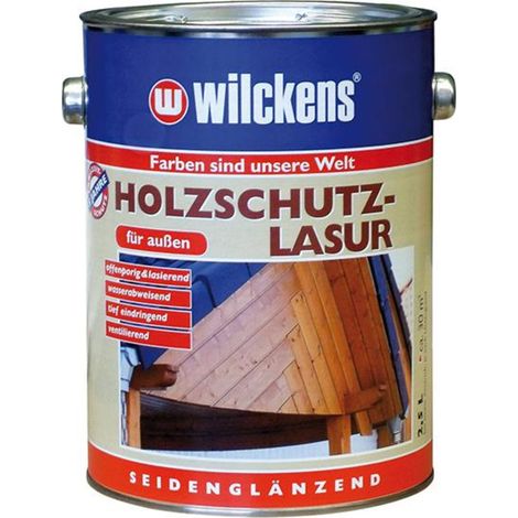 Wilckens Holzschutzlasur Kiefer seidenglänzend 2,5l 16719700080 (1/3)