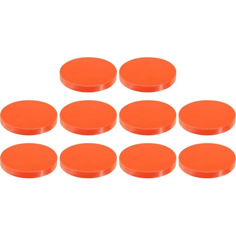 110mm ID PVC Tuyau Extrémité Capuchon Raccord, 10 pcs Meubles Grade Prise Couplage Prise Adaptateur pour DIY, Jardin, Rouge (1/5)