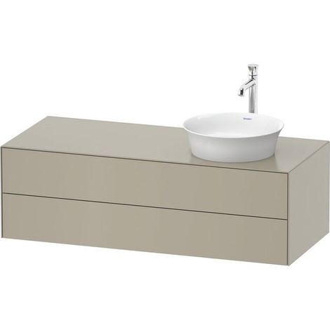 DURAVIT WT4987R60600010 WTU White Tulip siège mural, 2 abattants, droite