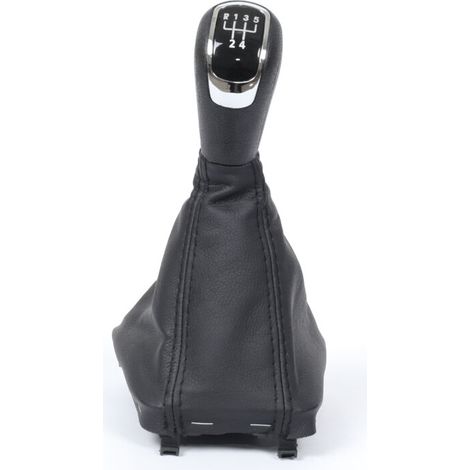 Housse en cuir anti-poussière pour pommeau de levier de vitesses Skoda Superb, levier de vitesses, capuchon noir, 6 vitesses, un jeu, kit de pommeau de levier de vitesses Superb 6 vitesses