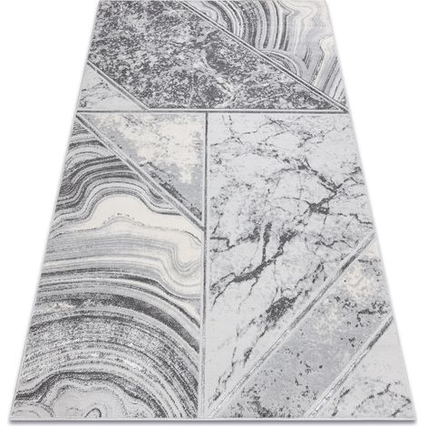 Teppich LIRA HE527 Natur, Strukturell, Modern, Glamour - grau grey 80x150 cm