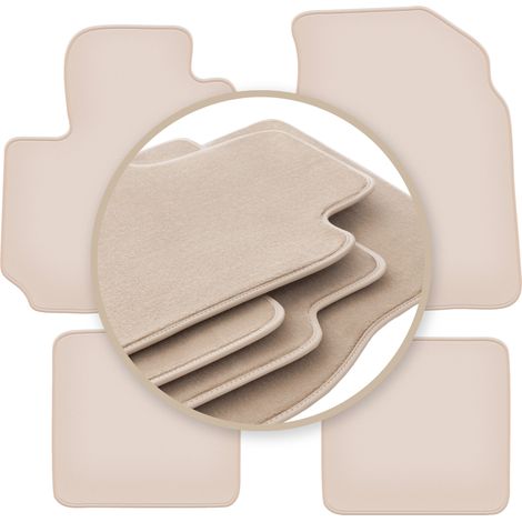 Hochwertige beige Fußmatten für: Toyota RAV4 II FL 3-Türer 2003-2005 (1/5)
