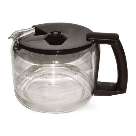 Jarra Pro Aroma de cristal negra de 10 tazas para cafetera KRUPS F0344210F