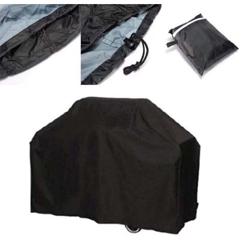 Funda para barbacoa, impermeable para exteriores - Funda para barbacoa de tela Oxford, resistente a la decoloración, lona para barbacoa de 145x117x61CM - Crezuo (1/3)