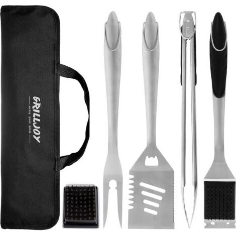 6pc Accessoires de Barbecue en Acier Inoxydable - Ensemble Parfait d'accessoires de Barbecue pour Les Hommes Femmes (1/5)