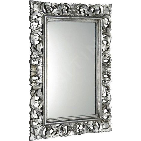 Sapho Scule - Miroir avec cadre 80x120 cm, argent IN308