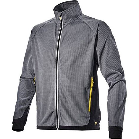 UTILITY DIADORA Giacca Da lavoro SWEAT FZ TRAIL ISO 13688:2013 GRIGIO M