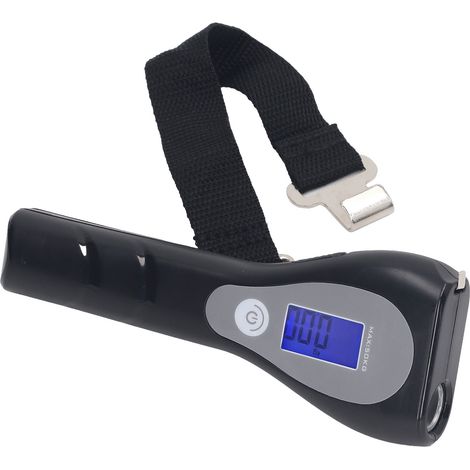 Balance de voyage portable avec lampe torche, balance numérique de précision pour valise, accessoires de voyage (1/5)