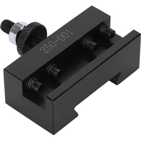 Poteau d'outil à changement rapide CNC tournant le support de tour durable en acier à haute teneur en carbone (250001) (1/5)