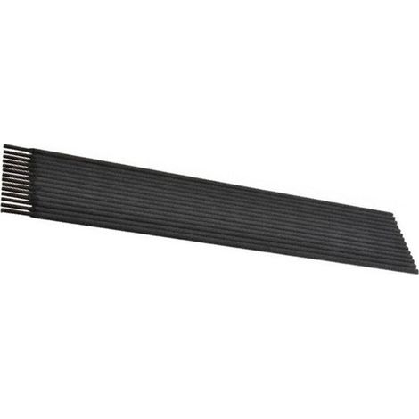 Lot de 11 baguettes de soudure enrobées 2.5 x 300mm – Électrodes fonte FE-NI pour soudure à l'arc – Faible taux d'impureté