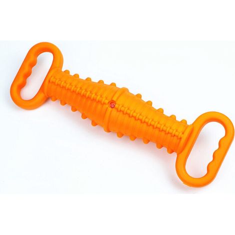 Jouet pour chien indestructible pour les macheurs agressifs de grande race, jouets à macher solides pour chiens de grande taille, jouets interactifs pour chiens de grande taille(orange) (1/5)