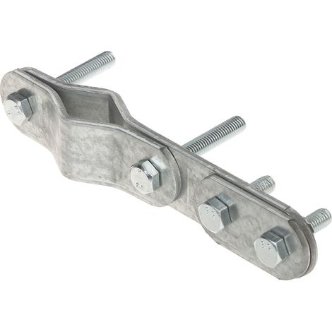 ABRAZADERA PARA INSTALACIÓN DE PROTECCIÓN CONTRA RAYOS JK-50/2