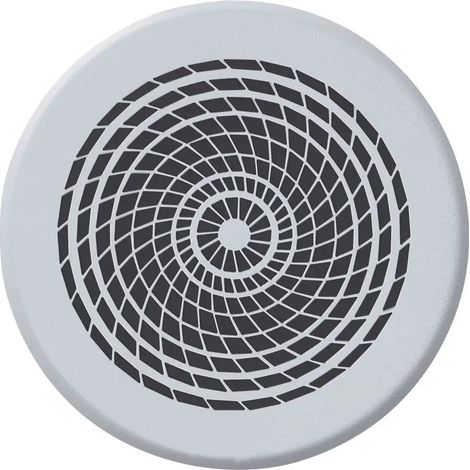 Vaillant Cache de design rond diamètre 125 mm Vortex blanc, 0020212289