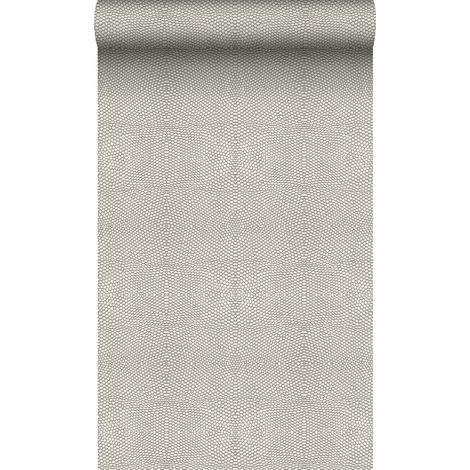 papier peint peau d'animal taupe  - Origin Wallcoverings (1/5)