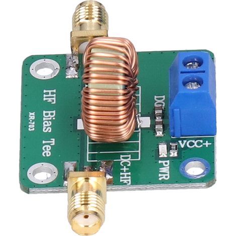 T-Bias-Modul, elektronisches Bauteil für HF-Mikrowellen-DC-Sperrfilterplatine 0,2–180 MHz (1/5)