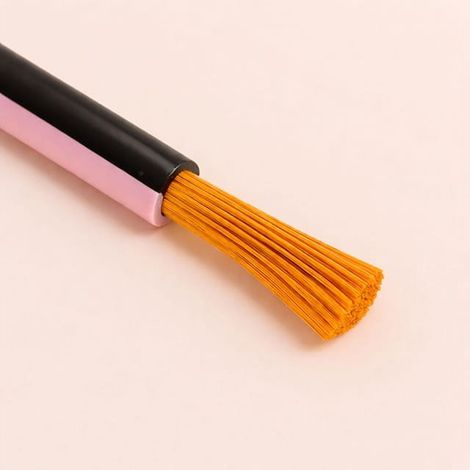 Cavo Filo Unipolare H05V-K sez. 0,35 mmq Rosa/Nero