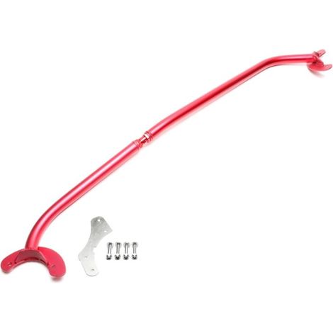 Barre anti rapprochement Alu Rouge avant Seat Leon M1 de 1999 a 2005-32921885