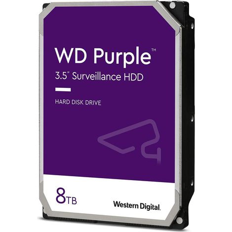 Western Digital WD Purple 3,5"" 8000 GB Seriale, WD84PURZ