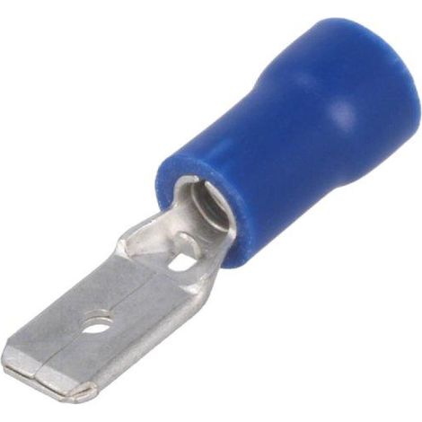 Connecteur plat 4.8mm 0.8mm male 1.5-2.5mm2 serrage sur fil x20