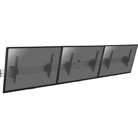 Support mural menu board pour 3 écrans TV 50''-55'' (1/3)