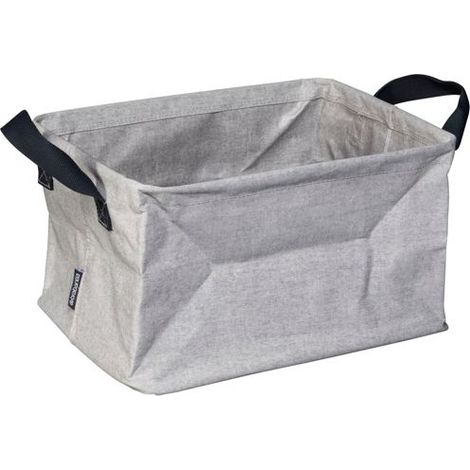Brabantia Wäschekorbtasche 35 L faltbar grau