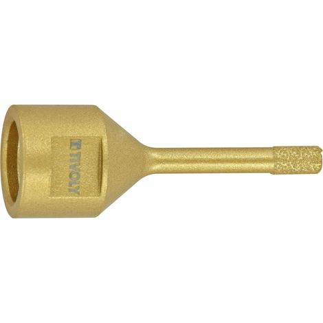 Foret Diamant à Sec M14 Ø6mm L35mm pour meuleuse (1/3)