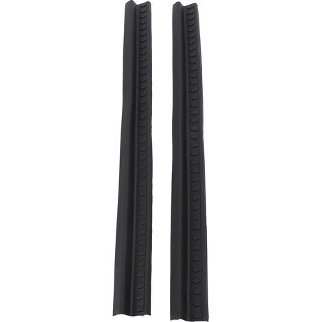 Protection de marche de porte pour voiture - Kit 2 pièces en caoutchouc noir antidérapant (1/5)
