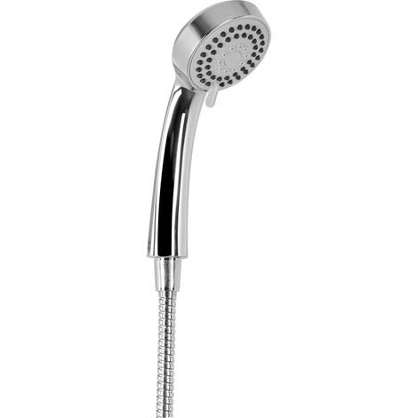 CABEZAL DE DUCHA DE 3 FUNCIONES CROMADO, GRIS NEE 051S