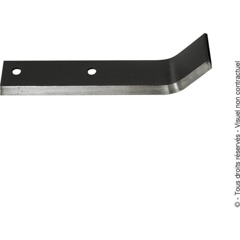 Couteau de fraise sarcleur adaptable gauche 200 mm Mabec CSMA20G