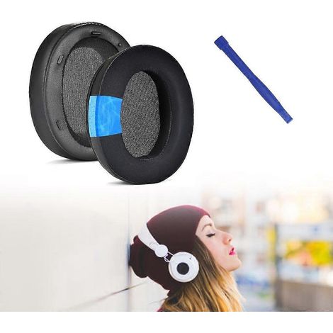 Coussinets d'oreille à isolation acoustique supérieure pour casque WHXB910N, coussinets d'oreille en gel rafraîchissant (1/4)