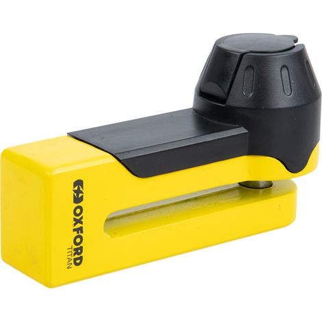 Goupille de blocage de disque de frein OXFORD TITAN 10 mm, jaune fluo (ancien code : OF51)