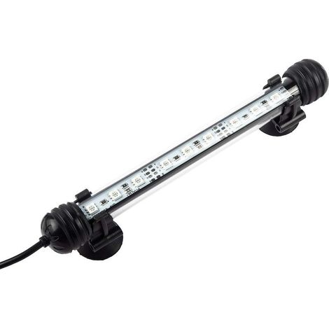 Tube lumineux LED pour aquarium, étanche, éclairage de plongée, économie d'énergie, décoration pour aquarium, couleurs RGB, avec télécommande (18 cm, RGB) (1/5)