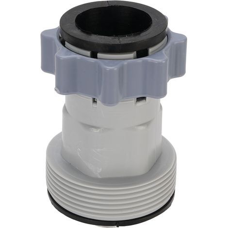 Adaptateur de tuyau de piscine, connexion de vanne de 1,5 pouces à 1,25 pouces de diamètre, accessoires hors sol (1/5)
