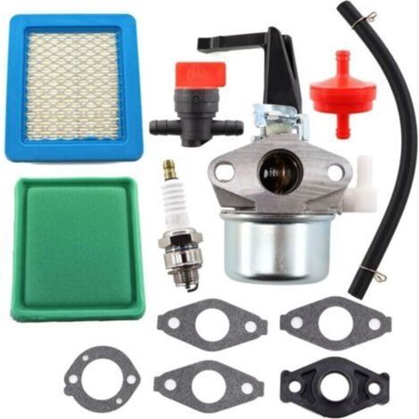 Carburateur - 1 Pièce - Pour Moteur Briggs & Stratton - Compatible Modèles 110402 110412 215369 696065 697422 (1/4)
