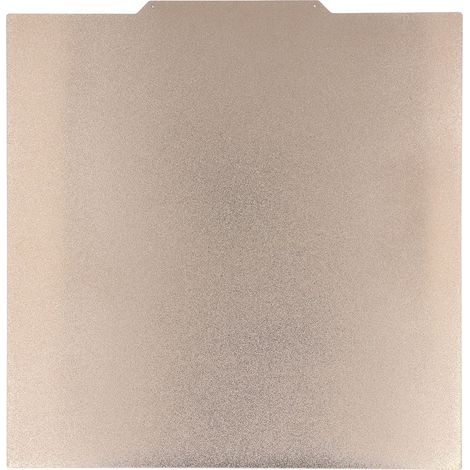 PEO PEI Glatte, diamantmatte, strukturierte, doppelseitige Bauplatte 350 x 350 mm für 3D-Drucker (1/5)