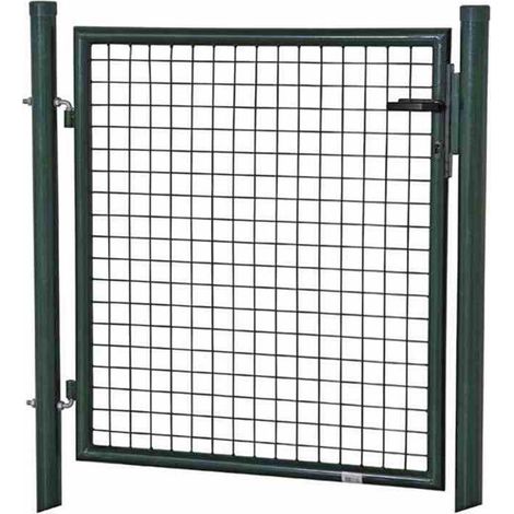 Universal-Gartentor 1500 x 1000 mm grün Aktion 50x50 Rundrohr