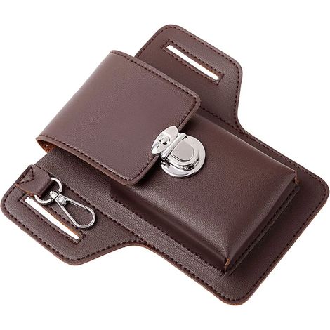 Étui de téléphone en cuir neuf avec clip ceinture (1/5)