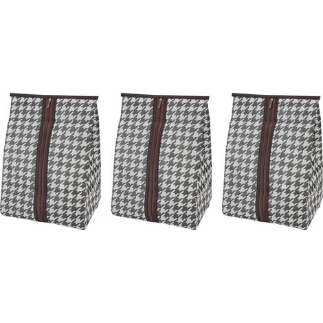 3-piece shoe storage bag set, waterproof shoe bag, portable shoe bag with handle, 202040 cm.