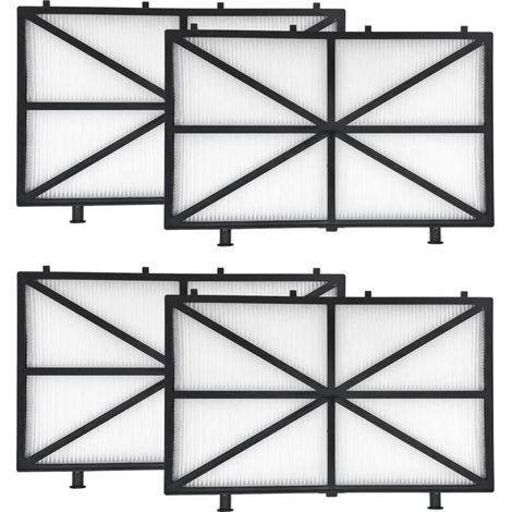Enowelir Lot de 4 éléments Cartouches de filtres ultra-fins, Filtres de remplacement pour robot nettoyeur de piscine, Pour filtre Dolphin m400, m500 et Nautilus CC Plus 9991432-R4 (1/4)