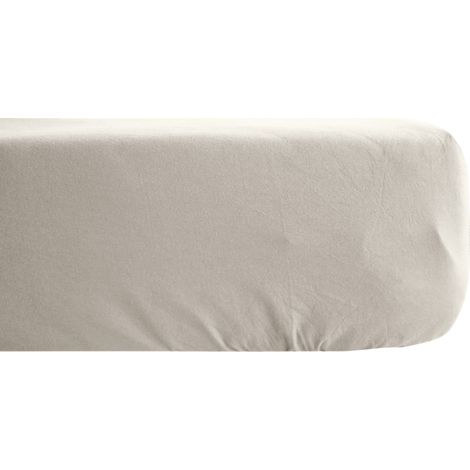 Drap housse satin de coton CONCERTO 140x200 cm (1/5)