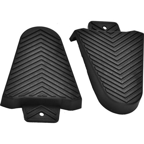 Pair of Road Bike Pedal Cleats, Rubber Protective Cover, Compatible with SPD-SL Cleats (1/5)