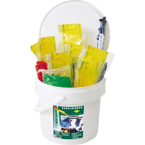 Kabelbinder-Set Nylon 1500tlg Sapi (1/2)