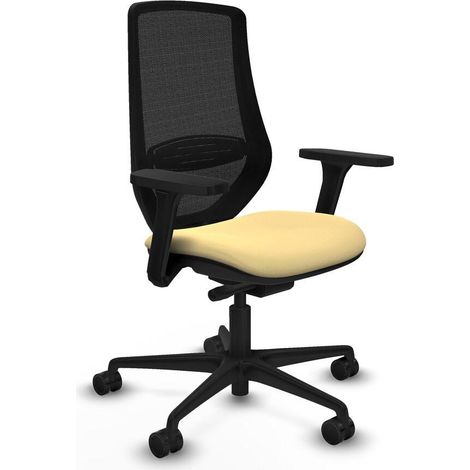 Piqueras y Crespo D036N0W Bürostuhl Creme Komfort