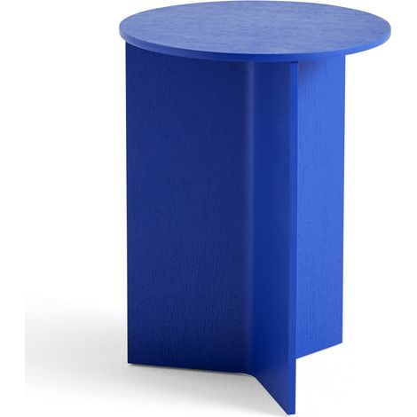 [NEUWERTIG] B-Ware Hay Slit High Beistelltisch Coachtisch Serviertisch Holz 35x47cm Vivid Blue