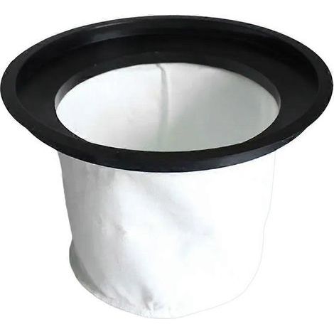 Sac et bac à poussière pour aspirateur industriel BF500 de 15 L, lavables et réutilisables.