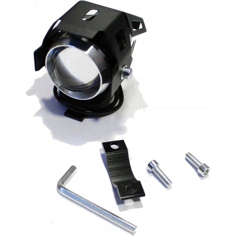 Barre lumineuse LED pour phare halogène, moto, quad, VTT, 125 W, anneau (1/5)